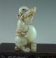 Fine Chinese Old Hetian Jade Carved Dragon Statue Other photo 3