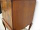 Gorgeous Vintage Victorian Style Burl Wood Cabinet W Storage Space Post-1950 photo 5