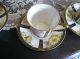 Antique Nippon Chocolate Set Pitcher 6 Cup ' S & Saucers Foral Motif Handpained Victorian photo 6