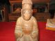 Anitque Chinese Wooden Statue Of Kitchen Goddess Men, Women & Children photo 2