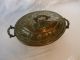 Vintage Hand Made Copper Bowl With Lid Metalware photo 1
