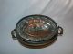 Vintage Hand Made Copper Bowl With Lid Metalware photo 5