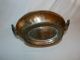 Vintage Hand Made Copper Bowl With Lid Metalware photo 6