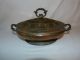 Vintage Hand Made Copper Bowl With Lid Metalware photo 8