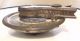 Antique Graniteware Enamel Ware Finger Loop Candle Holder W/candle Clamp Metalware photo 2