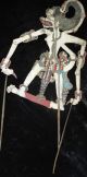 Puppet,  Leather Rare & Old Hanoman Figure,  Shadow Puppet - Jawa - Indonesi Pacific Islands & Oceania photo 1