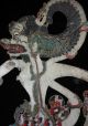 Puppet,  Leather Rare & Old Hanoman Figure,  Shadow Puppet - Jawa - Indonesi Pacific Islands & Oceania photo 2
