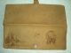 Vintage Native American Suede Wallet Pouch Soft Collars Western Usa Tribal Native American photo 1