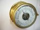 Vintage Schatz German Royal Mariner Ships Clock Barometer Working Clocks photo 9