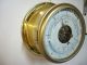 Vintage Schatz German Royal Mariner Ships Clock Barometer Working Clocks photo 1