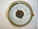 Vintage Schatz German Royal Mariner Ships Clock Barometer Working Clocks photo 5