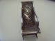 Rare Nineteenth Century Chinese Silver Miniature Rocking Chair Other photo 2