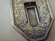 Rare Nineteenth Century Chinese Silver Miniature Wall Clock Other photo 1