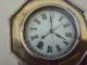 Rare Nineteenth Century Chinese Silver Miniature Wall Clock Other photo 2