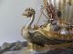 Spectacular Signed Japanese Sterling Silver Enamel Phoenix Treasure Ship By Seki Other photo 6