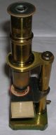 A Fine Antique Field Student Microscope Complete With Its Box Other photo 1