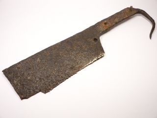 Antique - Medieval Iron Knife Ca 1200 - 1500 Ad - 2 - photo