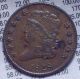 1828 Half Cent Classic Head Rare 12 Star Strong Xf+ All Brown Tone The Americas photo 1