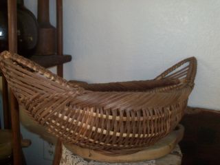 Vintage Trough Basket - - Great Patina photo