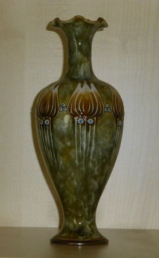 Royal Doulton Lambeth Ware Vase By Elisa Simmance photo