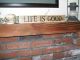 Primitive Country Decor Life Is Good Wood Fence Picket Sign Farmhouse Rustic Primitives photo 2
