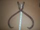 Antique Cast Iron Tong Ice Hook,  Hay,  Large Primitives photo 1