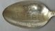 Antique Sterling Silver Souvenir Spoon - Mancelona Mich - High & Normal Schools Souvenir Spoons photo 2