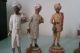 7 Terracotta / Clay Figures Poona Pune District 1880 ? Other photo 1