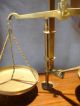 Antique Cased Brass Apothecary Scales & Weights Other photo 2