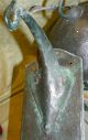 2/antique Arts Crafts Mission Hand Hammerd Copper Slag Wall Sconce Light Wow Chandeliers, Fixtures, Sconces photo 3