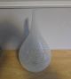 Murano ?? White Ribbon Vase Art Glass Mid Century Cool Design Mid-Century Modernism photo 1