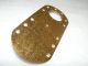 19th C.  Brass Microscope Fish - Plate Or Frog - Plate Other photo 2