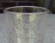 Antique Apothecary Drug Store Dose Cup Shot Glass Advertising Kiehl Cincinnati Bottles & Jars photo 4