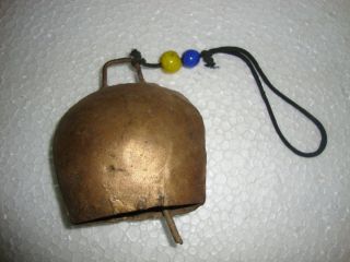 1920s Vintage Old Brass Made Sheep Bell photo