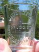 Apothecary Drug Store Dose Cup Shot Glass Advertising Joseph Blaeszer Cincinnati Bottles & Jars photo 2