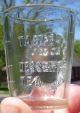 Apothecary Drug Store Dose Cup Shot Glass Advertising Dr Tw Graydon Cincinnati Bottles & Jars photo 1