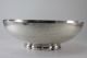 Vintage Silver Plate Footed Oval Bowl Poole Silver Co 811 Bowls photo 1