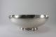 Vintage Silver Plate Footed Oval Bowl Poole Silver Co 811 Bowls photo 2