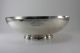 Vintage Silver Plate Footed Oval Bowl Poole Silver Co 811 Bowls photo 4