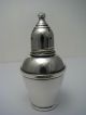 American Sterling Silver & Glass Salt & Pepper Shakers Ca1950s Salt & Pepper Shakers photo 4