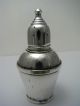American Sterling Silver & Glass Salt & Pepper Shakers Ca1950s Salt & Pepper Shakers photo 5