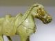 Hand Soapstone War Horse Art Sculpture No.  A 26 812 46 Saddle Tassels Nr Horses photo 6