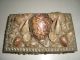 Antique 19th C Folk Art Sailor ' S Sailors Valentine Shellwork Shell Work Box 2 Folk Art photo 1