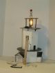 Vintage Wood Electric Lighthouse Project Hand Made,  Works 21 - 1/2 Tall G Scale? Folk Art photo 2