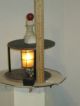Vintage Wood Electric Lighthouse Project Hand Made,  Works 21 - 1/2 Tall G Scale? Folk Art photo 4