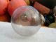 Rare 7 Inch Clear Glass Float Ball Buoy Bouy (0416) Fishing Nets & Floats photo 1