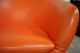 Vtg Mid Century Modern Orange Shelby Williams Pod Lounge Chair Overman Danish Er Post-1950 photo 6