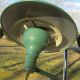 1936 Art Deco Modernist Matte Green Adjustable Electric Reading Lamp Sight Light Mid-Century Modernism photo 1