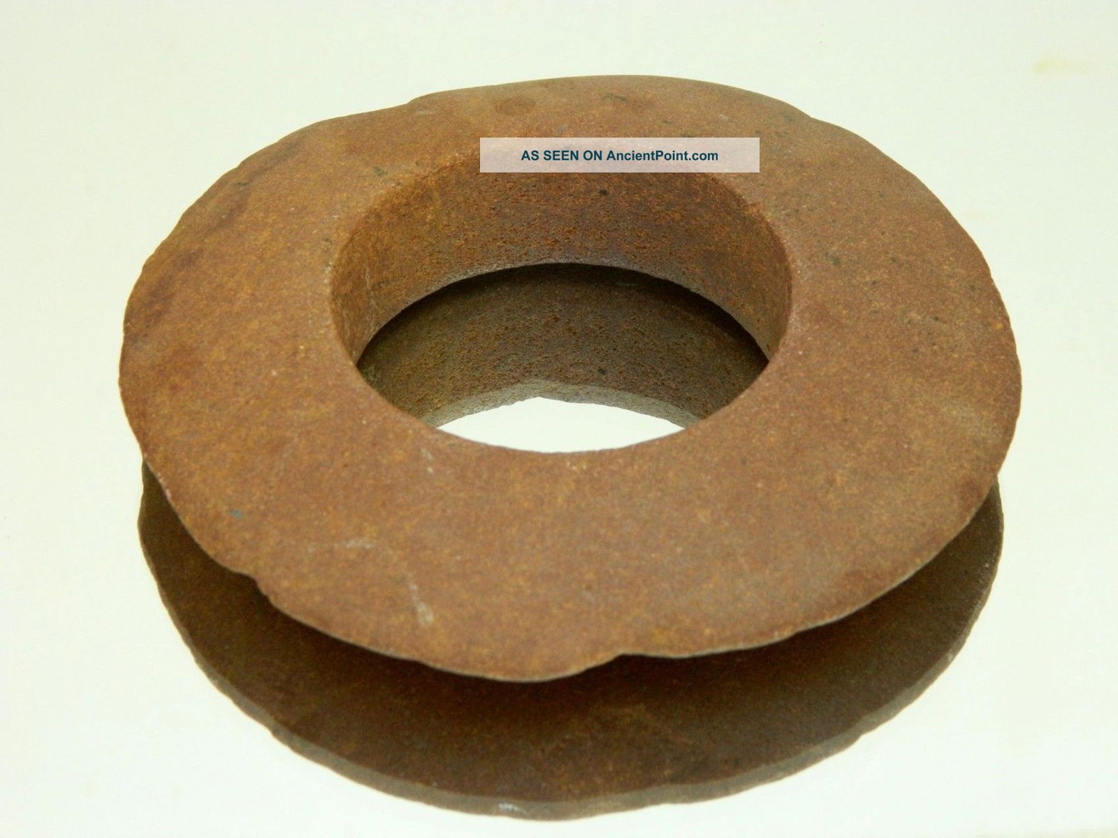 Neolithic Neolithique Quartzite Annular Disc - 6500 To 2000 Bp - Sahara Neolithic & Paleolithic photo