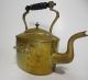 Antique 1870 ' S Brass Spirit Kettle & Warming Stand By William Soutter & Sons Primitives photo 2